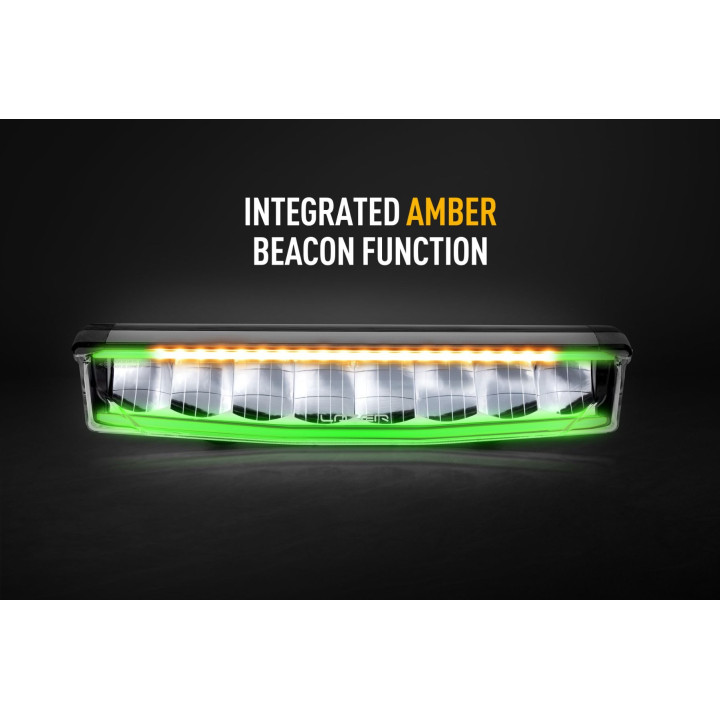 Proiector LED Omologat, Lazer Lamps AIR-55 Beacon with Green Position Lights, Flux Luminos 6,800Lm, Putere 55W - EDK.ro