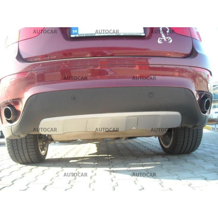 Vertical Detachable Towbar with Key, Westfalia Automotive E71, BMW X6 2008 - 2014 - EDK.ro