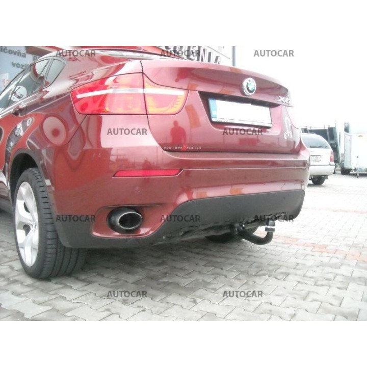 Vertical Detachable Towbar with Key, Westfalia Automotive E71, BMW X6 2008 - 2014 - EDK.ro