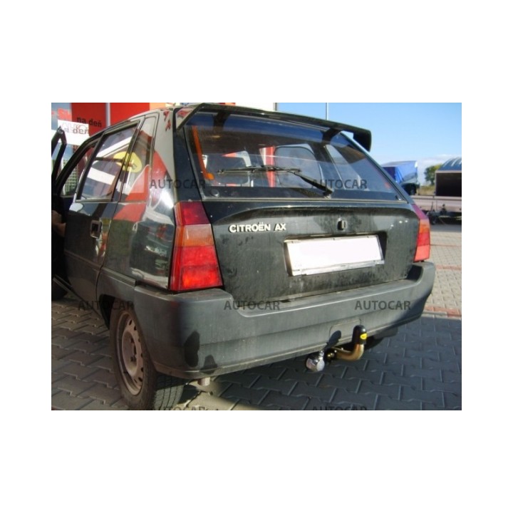 Cârlig de Remorcare, Auto-Hak, Sistem Semi-Demontabil, Citroën AX 3/5 Uși 1986 - 1996 - EDK.ro