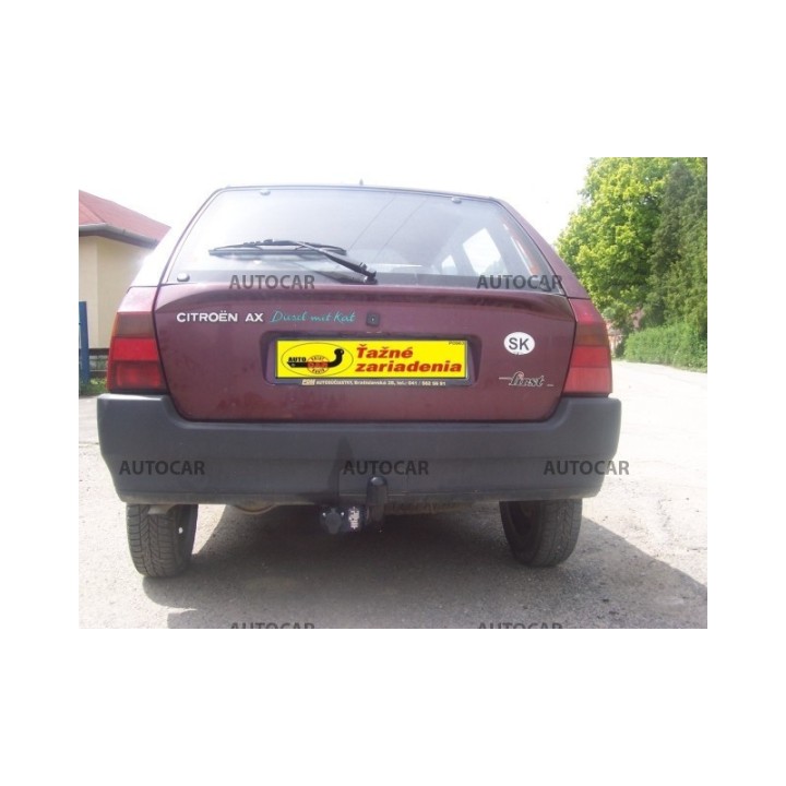 Cârlig de Remorcare, Auto-Hak, Sistem Semi-Demontabil, Citroën AX 3/5 Uși 1986 - 1996 - EDK.ro