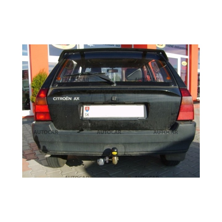 Cârlig de Remorcare, Auto-Hak, Sistem Semi-Demontabil, Citroën AX 3/5 Uși 1986 - 1996 - EDK.ro