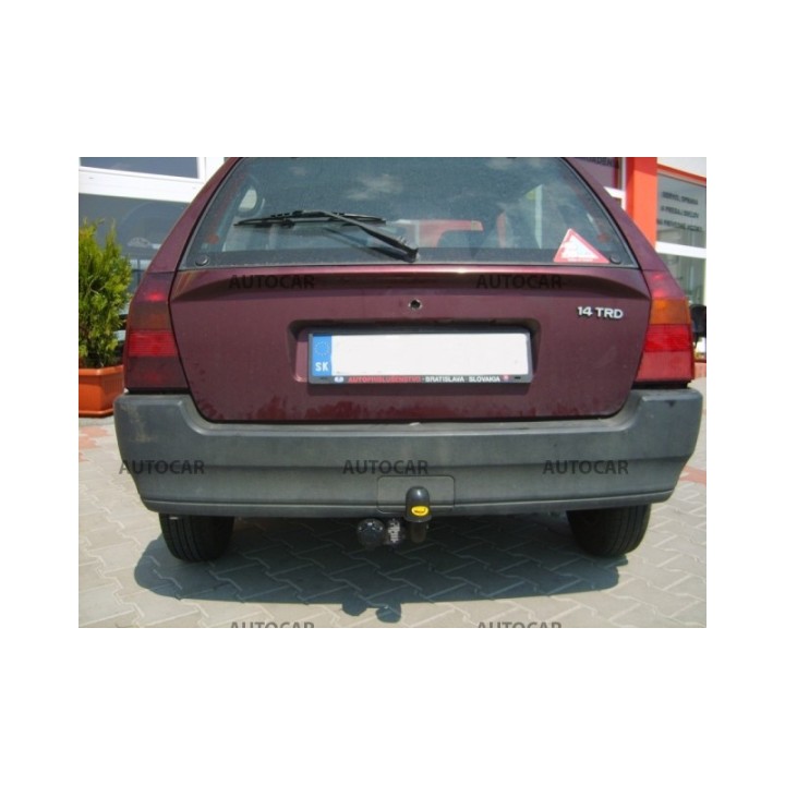 Cârlig de Remorcare, Auto-Hak, Sistem Semi-Demontabil, Citroën AX 3/5 Uși 1986 - 1996 - EDK.ro