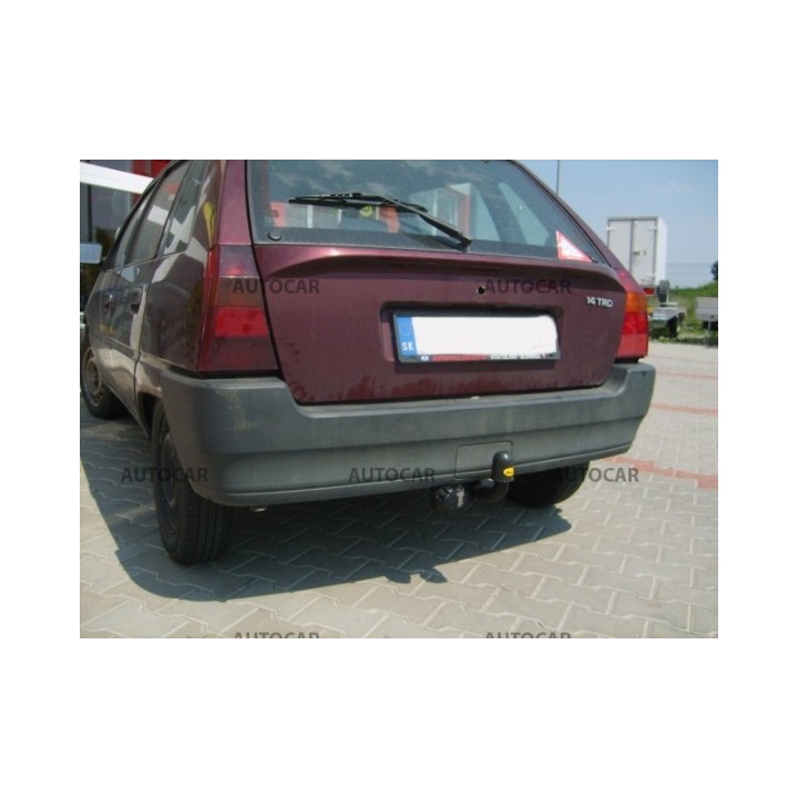Cârlig de Remorcare, Auto-Hak, Sistem Semi-Demontabil, Citroën AX 3/5 Uși 1986 - 1996 - EDK.ro