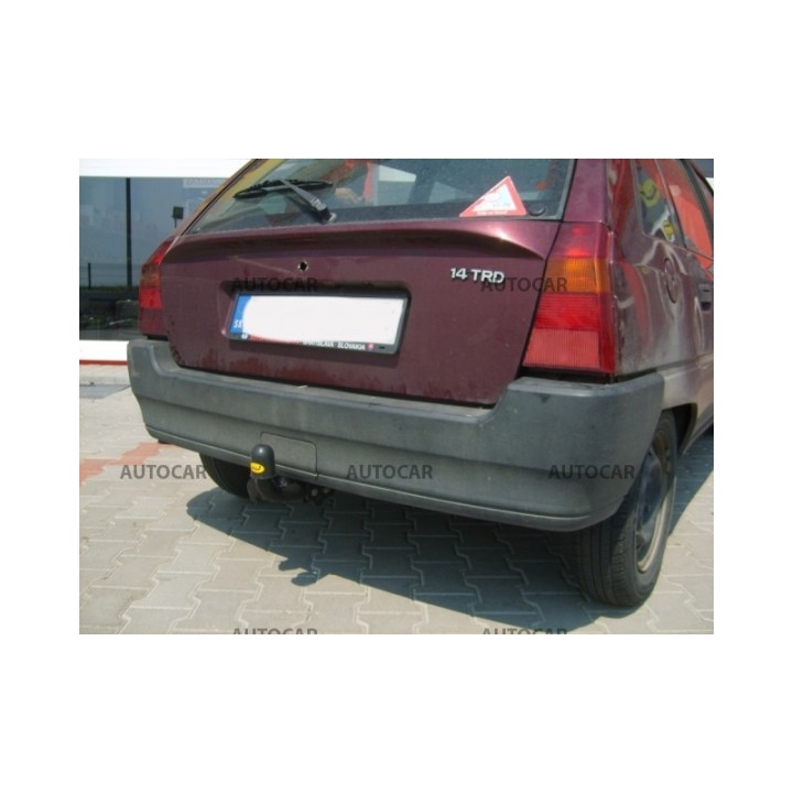 Cârlig de Remorcare, Auto-Hak, Sistem Semi-Demontabil, Citroën AX 3/5 Uși 1986 - 1996 - EDK.ro
