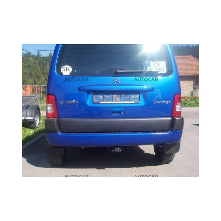 Cârlig de Remorcare, Auto-Hak, Sistem Demontabil Automat, Citroën Berlingo Pick-up 1997 - 2011 - EDK.ro