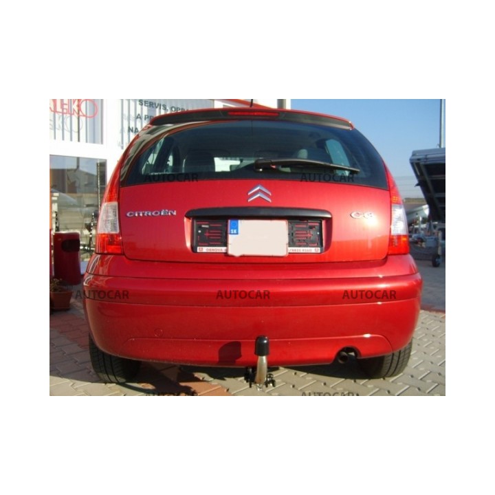 Cârlig de Remorcare, Auto-Hak, Sistem Demontabil Automat, Citroën C3 5 Uși 2002 - 2009 - EDK.ro