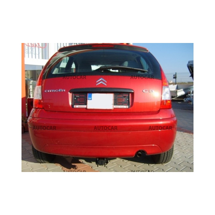 Towbar, Auto-Hak, Automatic Detachable System, Citroën C3 5-Door 2002 - 2009 - EDK.ro