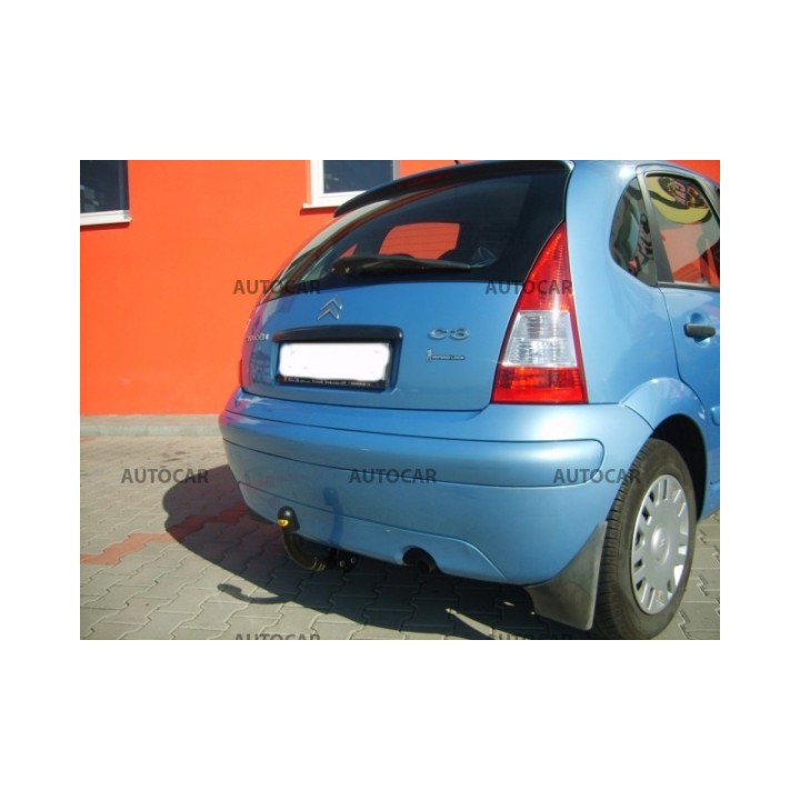Cârlig de Remorcare, Auto-Hak, Sistem Semi-Demontabil, Citroën C3 5 Uși 2002 - 2009 - EDK.ro