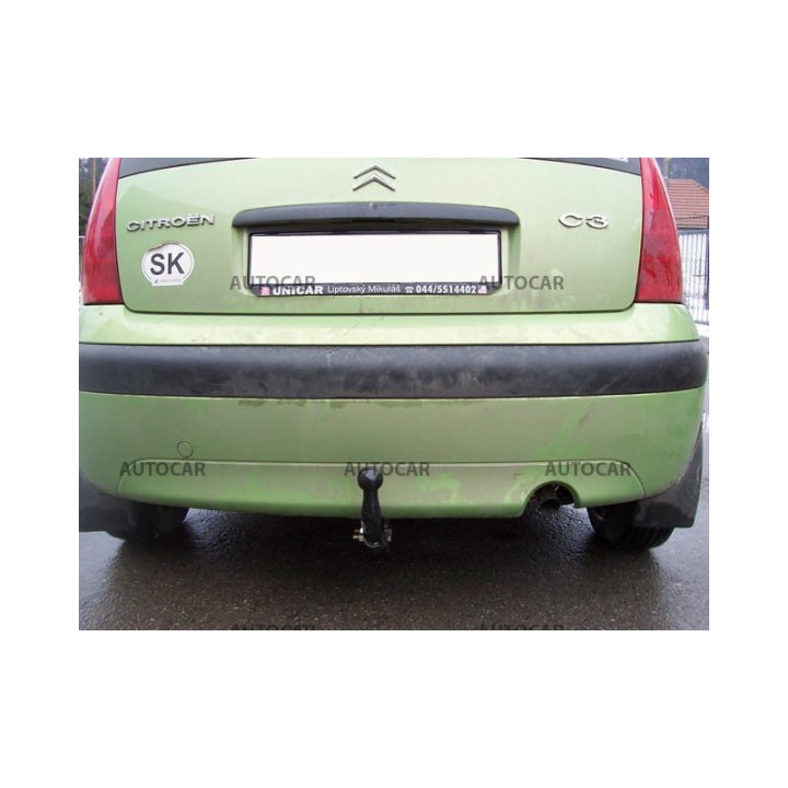 Towbar, Auto-Hak, Semi-Detachable System, Citroën C3 5-Door 2002 - 2009 - EDK.ro