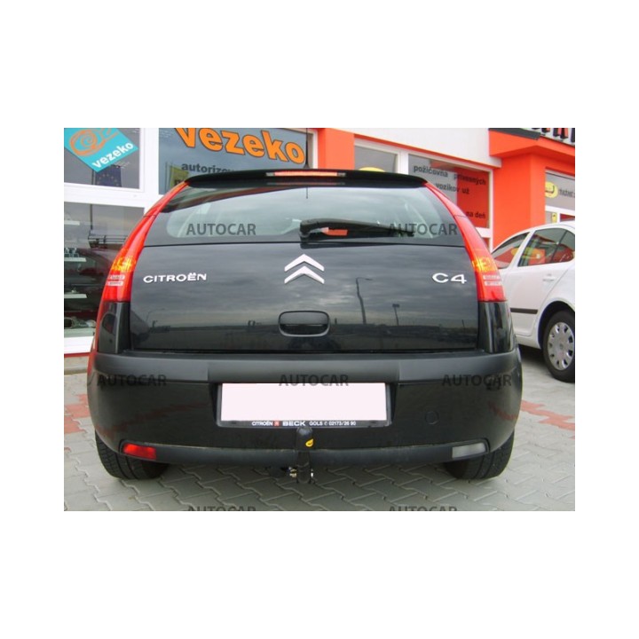 Cârlig de Remorcare, Auto-Hak, Sistem Semi-Demontabil, Citroën C4 3/5 Uși 2004 - 2010 - EDK.ro