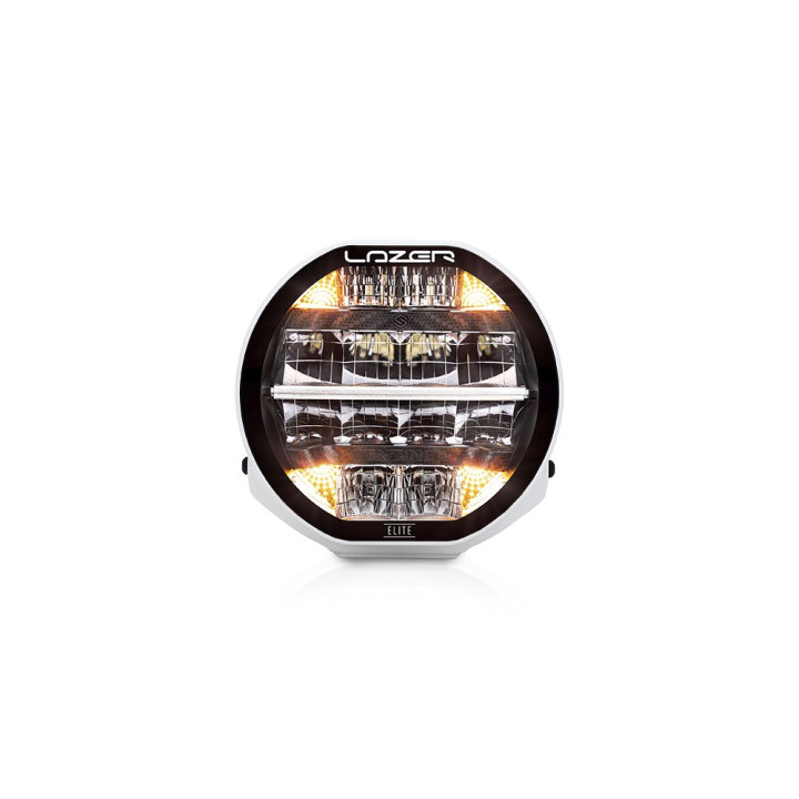 Proiector LED Omologat, Lazer Lamps Sentinel 7" Elite with Position Lights and Slim Mounting Kit, Flux Luminos 10,248Lm, Alb - E