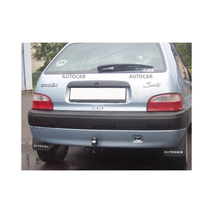 Cârlig de Remorcare, Auto-Hak, Sistem Semi-Demontabil, Citroën Saxo 1996 - 2003 - EDK.ro