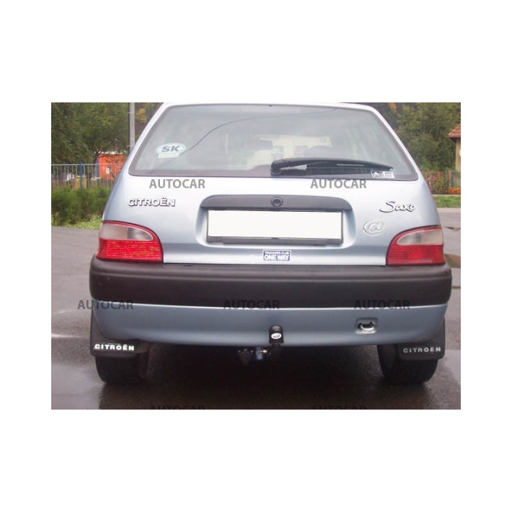 Cârlig de Remorcare, Auto-Hak, Sistem Semi-Demontabil, Citroën Saxo 1996 - 2003 - EDK.ro