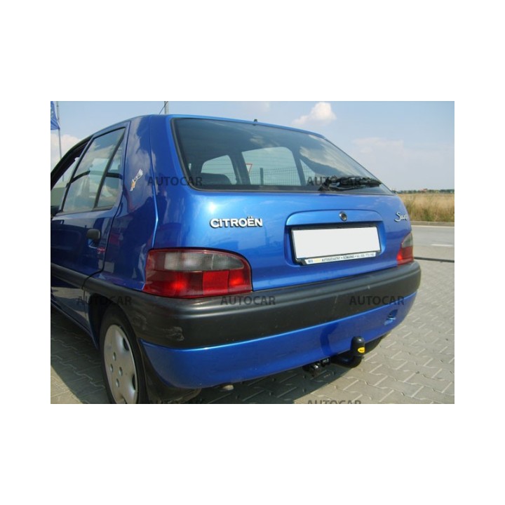 Towbar, Auto-Hak, Semi-Detachable System, Citroën Saxo 1996 - 2003 - EDK.ro