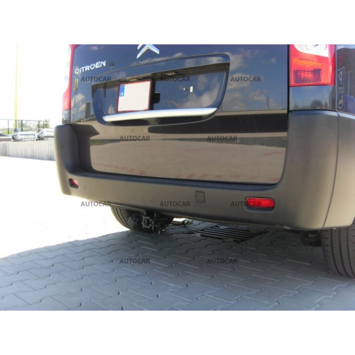 Cârlig de Remorcare, Auto-Hak, Sistem Demontabil Automat, Citroën Jumpy Van 2006 - 2016 - EDK.ro
