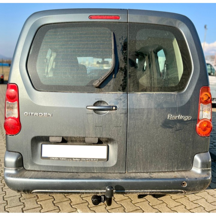 Cârlig de Remorcare, Auto-Hak, Sistem Semi-Demontabil, Citroën Berlingo Pick-up 2008 - 2018 - EDK.ro
