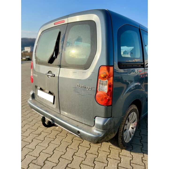 Cârlig de Remorcare, Auto-Hak, Sistem Semi-Demontabil, Citroën Berlingo Pick-up 2008 - 2018 - EDK.ro