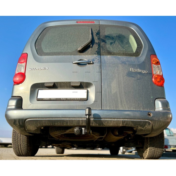Towbar, Auto-Hak, Semi-Detachable System, Citroën Berlingo Pickup 2008 - 2018 - EDK.ro