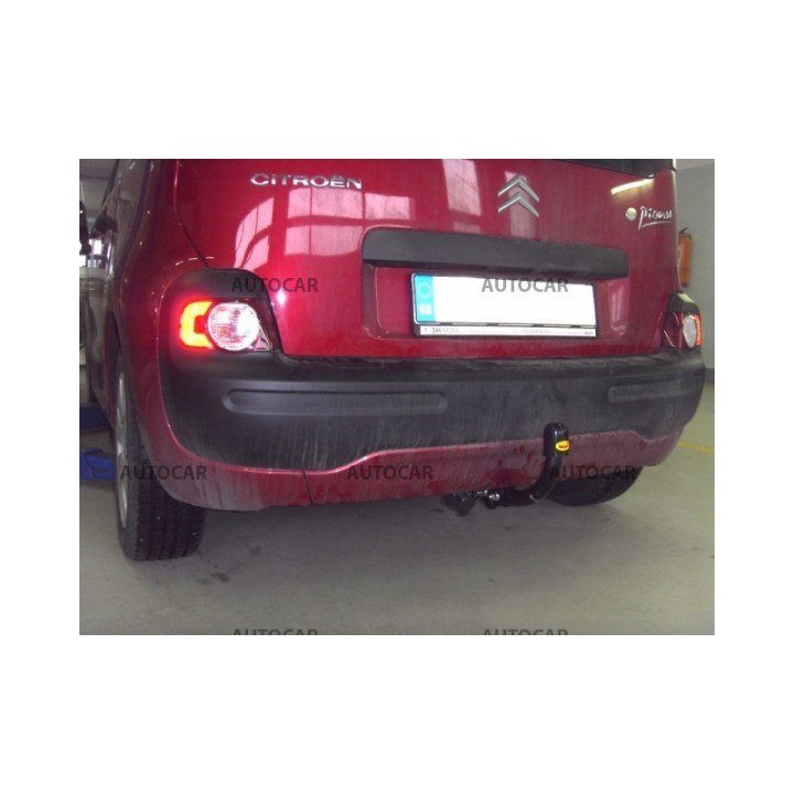 Cârlig de Remorcare, Auto-Hak, Sistem Semi-Demontabil, Citroën C3 Picasso 5 Uși 2009 - 2017 - EDK.ro