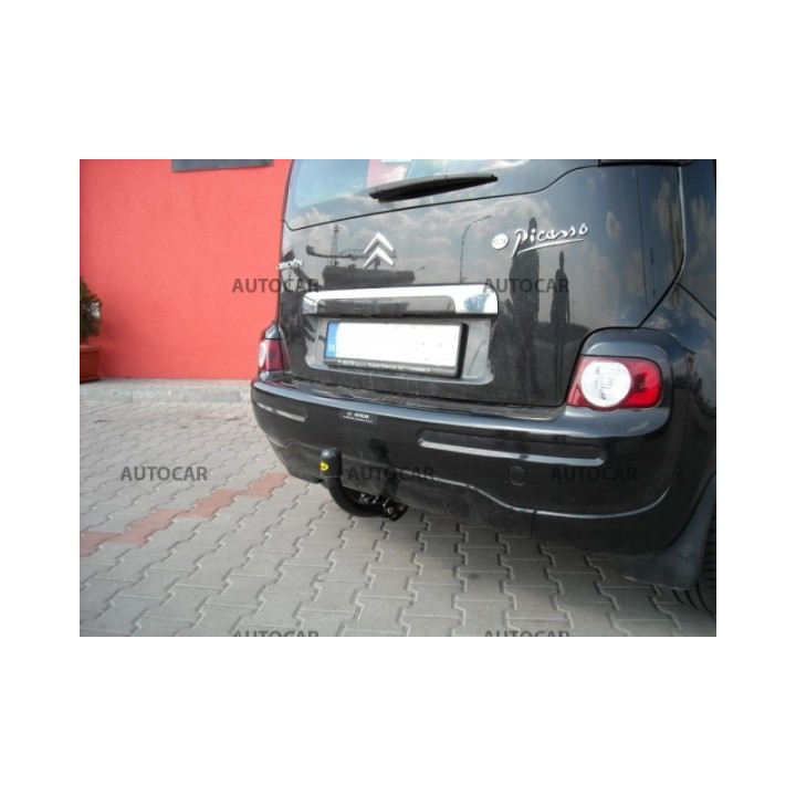 Cârlig de Remorcare, Auto-Hak, Sistem Semi-Demontabil, Citroën C3 Picasso 5 Uși 2009 - 2017 - EDK.ro