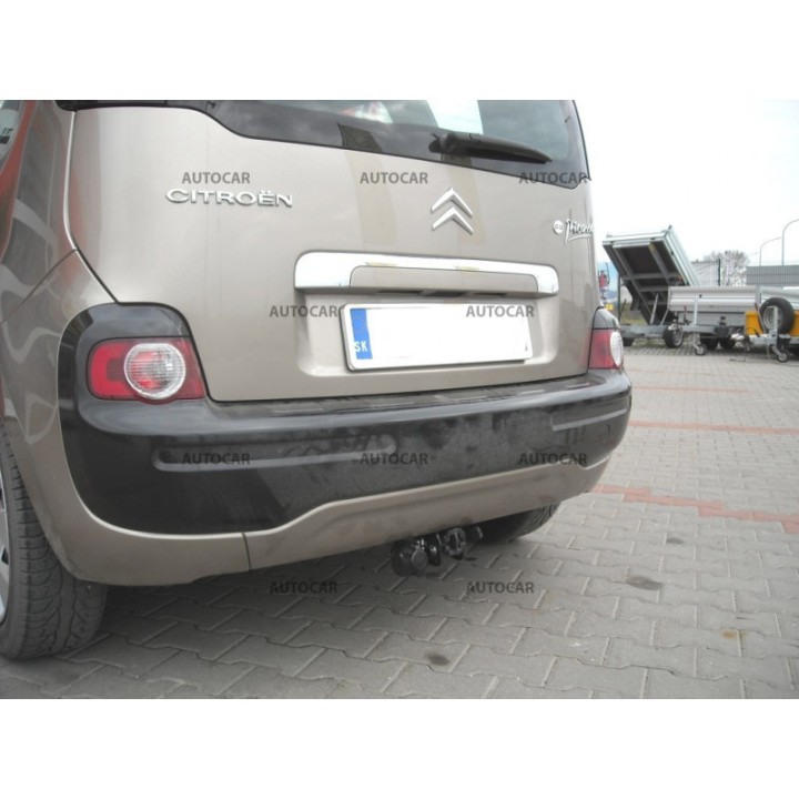 Cârlig de Remorcare, Auto-Hak, Sistem Demontabil Automat, Citroën C3 Picasso 5 Uși 2009 - 2017 - EDK.ro