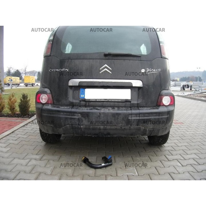 Cârlig de Remorcare, Auto-Hak, Sistem Demontabil Vertical, Citroën C3 Picasso 5 Uși 2009 - 2017 - EDK.ro