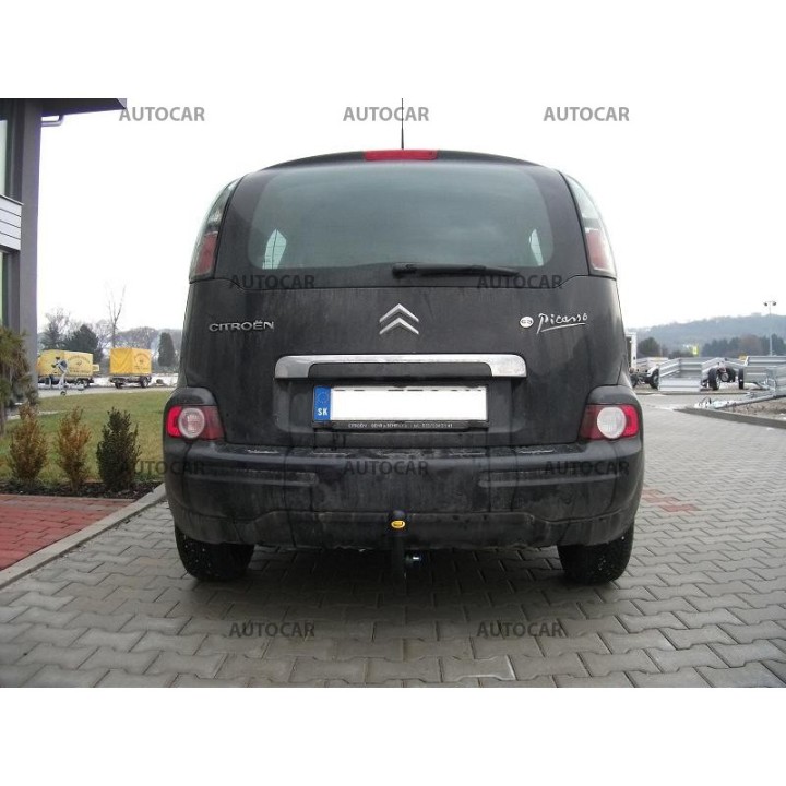 Cârlig de Remorcare, Auto-Hak, Sistem Demontabil Vertical, Citroën C3 Picasso 5 Uși 2009 - 2017 - EDK.ro