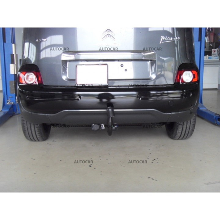 Towbar, Auto-Hak, Vertical Detachable System, Citroën C3 Picasso 5-Door 2009 - 2017 - EDK.ro