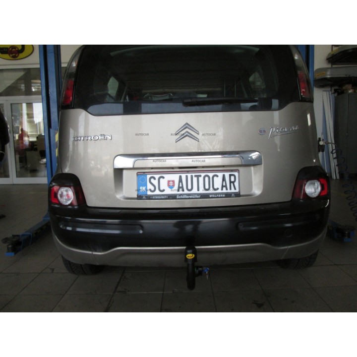 Towbar, Auto-Hak, Vertical Detachable System, Citroën C3 Picasso 5-Door 2009 - 2017 - EDK.ro
