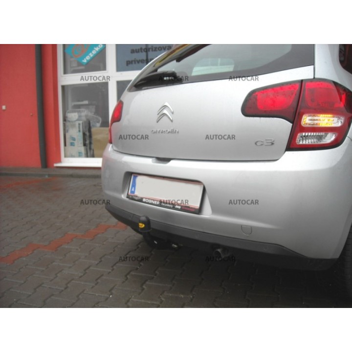 Cârlig de Remorcare, Auto-Hak, Sistem Semi-Demontabil, Citroën C3 5 Uși 2009 - 2016 - EDK.ro