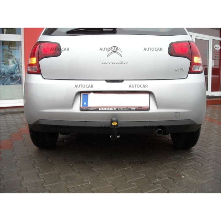 Cârlig de Remorcare, Auto-Hak, Sistem Semi-Demontabil, Citroën C3 5 Uși 2009 - 2016 - EDK.ro