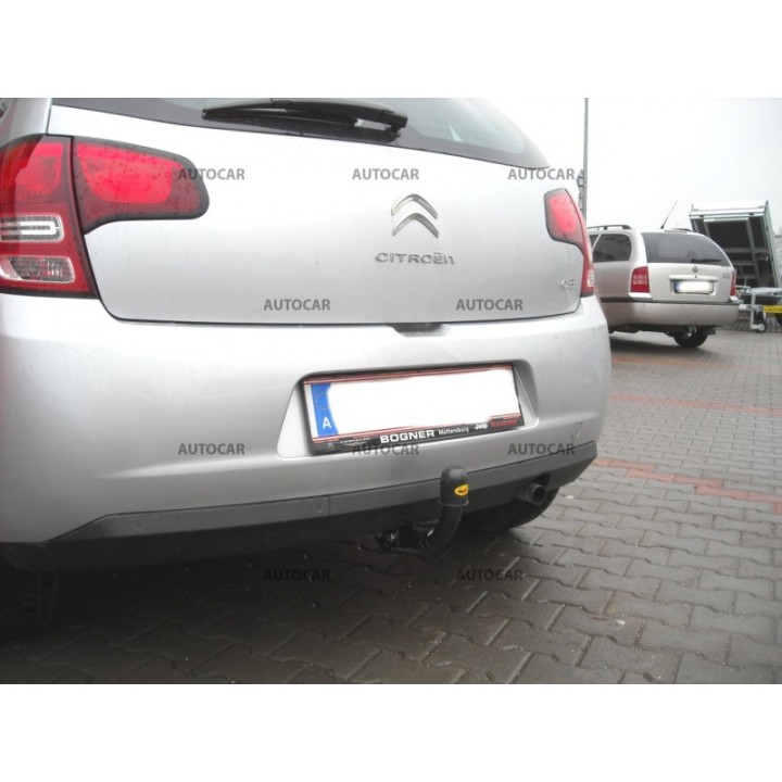 Cârlig de Remorcare, Auto-Hak, Sistem Semi-Demontabil, Citroën C3 5 Uși 2009 - 2016 - EDK.ro