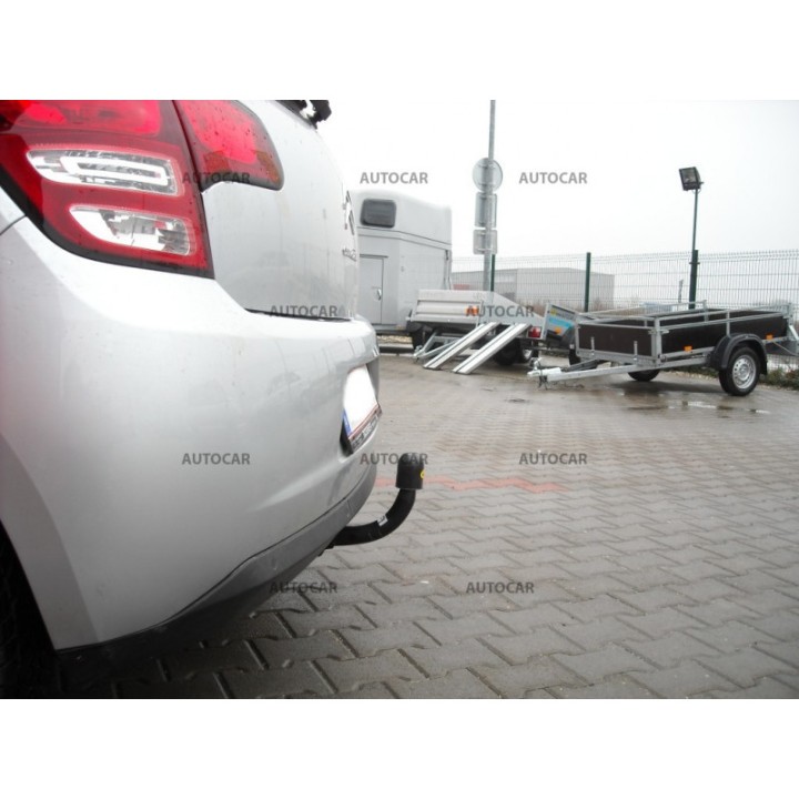 Towbar, Auto-Hak, Semi-Detachable System, Citroën C3 5-Door 2009 - 2016 - EDK.ro