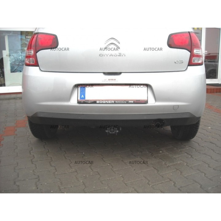 Towbar, Auto-Hak, Automatic Detachable System, Citroën C3 5-Door 2009 - 2016 - EDK.ro