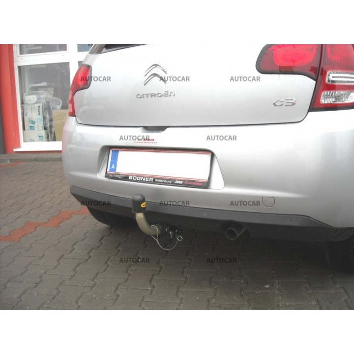 Towbar, Auto-Hak, Automatic Detachable System, Citroën C3 5-Door 2009 - 2016 - EDK.ro