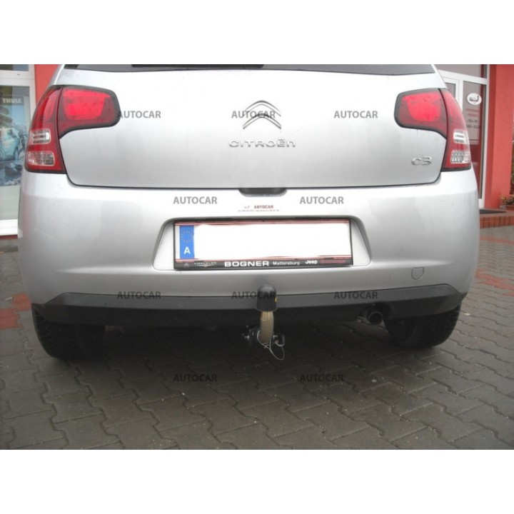 Towbar, Auto-Hak, Automatic Detachable System, Citroën C3 5-Door 2009 - 2016 - EDK.ro