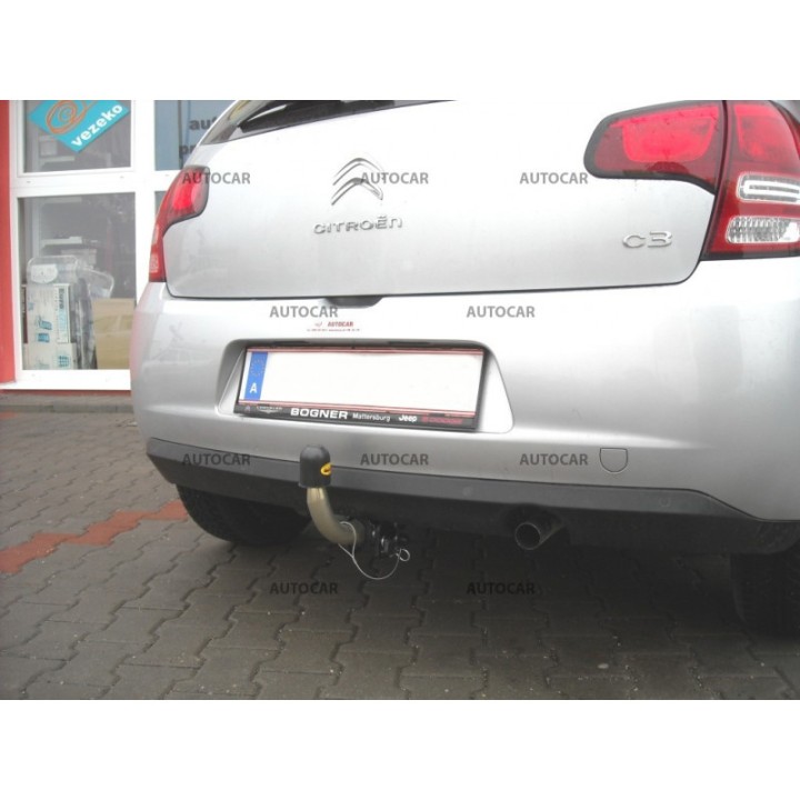 Towbar, Auto-Hak, Automatic Detachable System, Citroën C3 5-Door 2009 - 2016 - EDK.ro