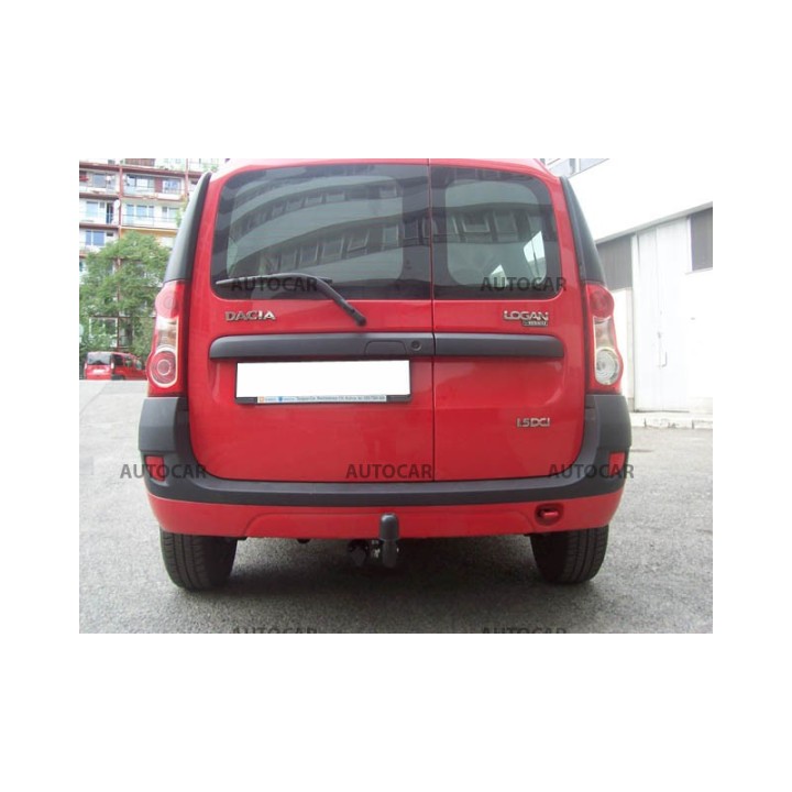 Cârlig de Remorcare, Auto-Hak, Sistem Semi-Demontabil, Dacia Logan Combi 2007 - 2012 - EDK.ro