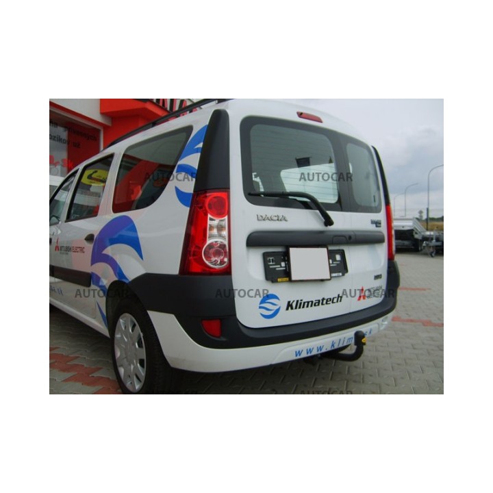 Cârlig de Remorcare, Auto-Hak, Sistem Semi-Demontabil, Dacia Logan Combi 2007 - 2012 - EDK.ro