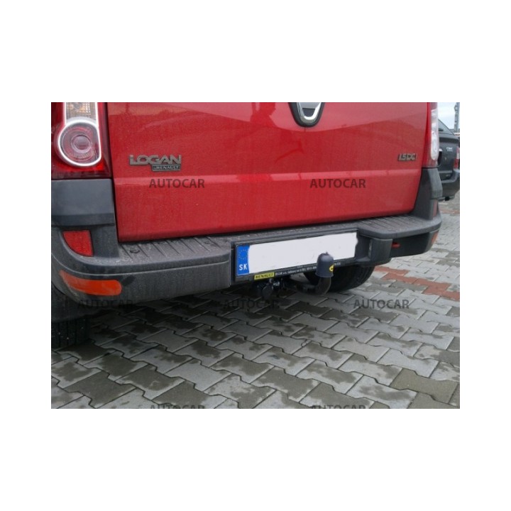 Cârlig de Remorcare, Auto-Hak, Sistem Semi-Demontabil, Dacia Logan Combi 2007 - 2012 - EDK.ro
