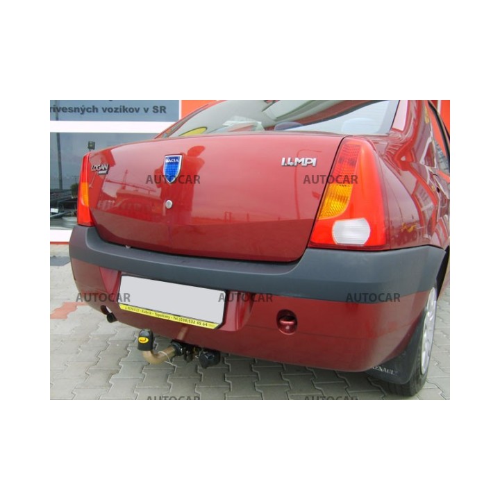 Towbar, Auto-Hak, Automatic Detachable System, Dacia Logan 4-Door 2004 - 2012 - EDK.ro