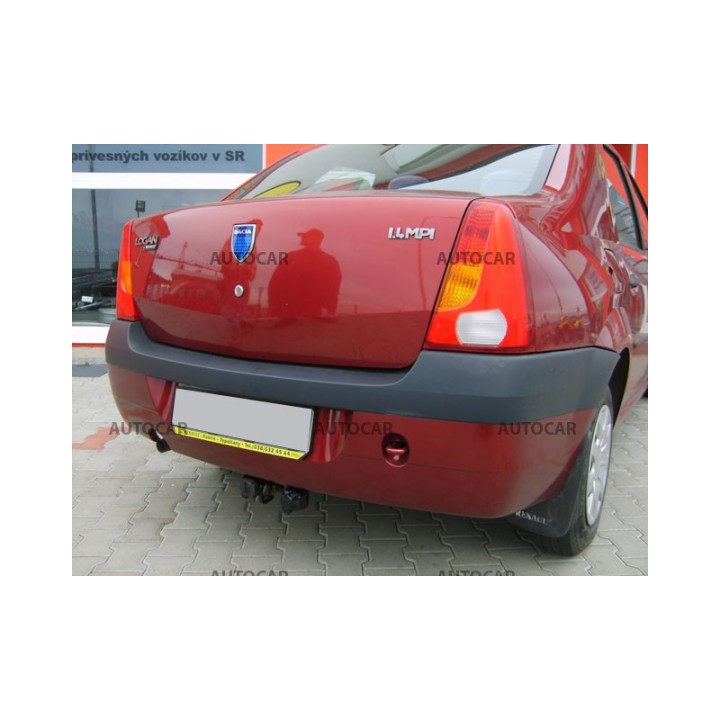 Towbar, Auto-Hak, Automatic Detachable System, Dacia Logan 4-Door 2004 - 2012 - EDK.ro
