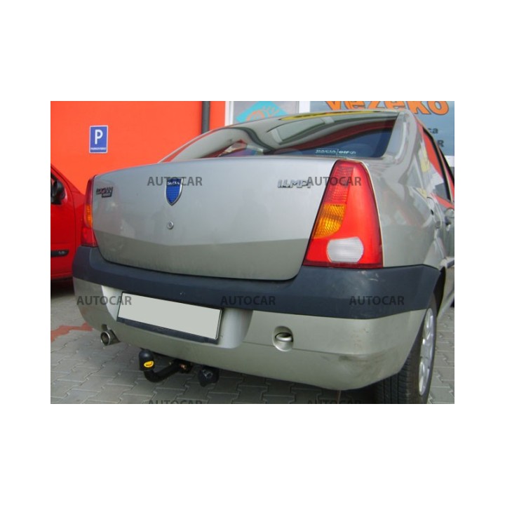 Cârlig de Remorcare, Auto-Hak, Sistem Semi-Demontabil, Dacia Logan Sedan 2004 - 2012 - EDK.ro