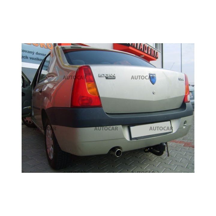 Cârlig de Remorcare, Auto-Hak, Sistem Semi-Demontabil, Dacia Logan Sedan 2004 - 2012 - EDK.ro