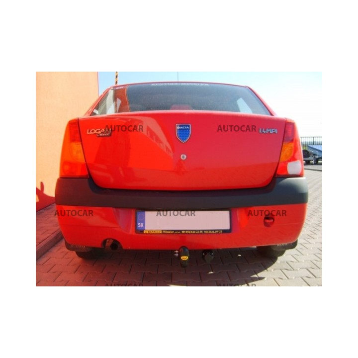 Cârlig de Remorcare, Auto-Hak, Sistem Semi-Demontabil, Dacia Logan Sedan 2004 - 2012 - EDK.ro