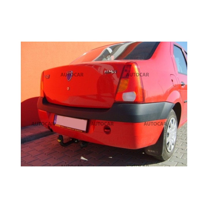 Cârlig de Remorcare, Auto-Hak, Sistem Semi-Demontabil, Dacia Logan Sedan 2004 - 2012 - EDK.ro