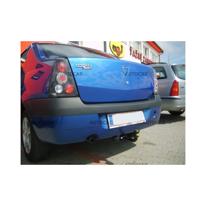 Cârlig de Remorcare, Auto-Hak, Sistem Semi-Demontabil, Dacia Logan Sedan 2004 - 2012 - EDK.ro