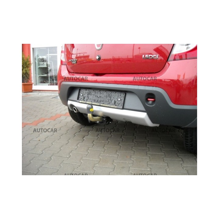 Cârlig de Remorcare, Auto-Hak, Sistem Demontabil Automat, Dacia Sandero Stepway 2009 - 2013 - EDK.ro