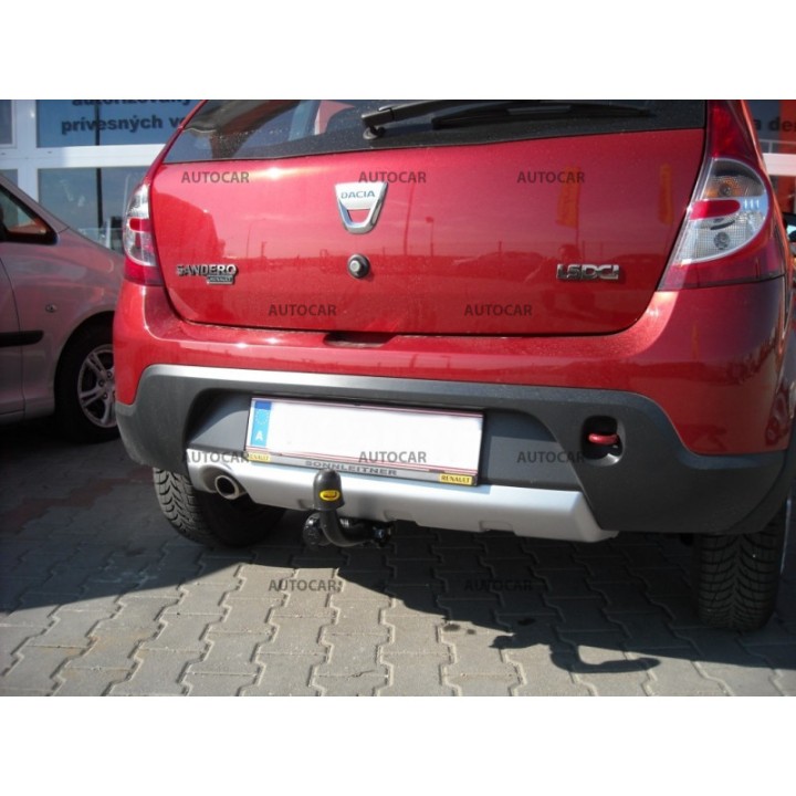 Cârlig de Remorcare, Auto-Hak, Sistem Semi-Demontabil, Dacia Sandero Stepway 5 Uși 2009 - 2013 - EDK.ro